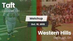 Matchup: Taft vs. Western Hills  2019