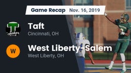 Recap: Taft  vs. West Liberty-Salem  2019