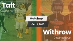 Matchup: Taft vs. Withrow  2020