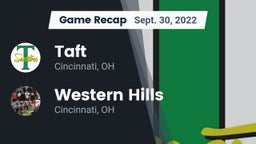 Recap: Taft  vs. Western Hills  2022