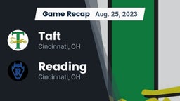 Recap: Taft  vs. Reading  2023