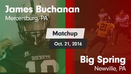 Matchup: Buchanan vs. Big Spring  2016