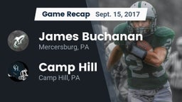 Recap: James Buchanan  vs. Camp Hill  2017