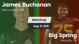 Matchup: Buchanan vs. Big Spring  2018