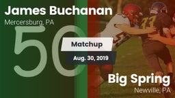 Matchup: Buchanan vs. Big Spring  2019