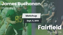 Matchup: Buchanan vs. Fairfield  2019