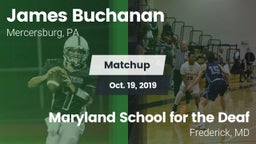 Matchup: Buchanan vs. Maryland School for the Deaf  2019