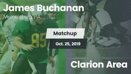 Matchup: Buchanan vs. Clarion Area 2019