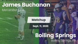 Matchup: Buchanan vs. Boiling Springs  2020
