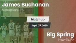 Matchup: Buchanan vs. Big Spring  2020