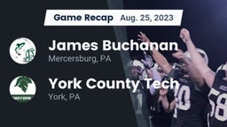Recap: James Buchanan  vs. York County Tech  2023