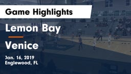 Lemon Bay  vs Venice  Game Highlights - Jan. 16, 2019