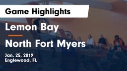 Lemon Bay  vs North Fort Myers  Game Highlights - Jan. 25, 2019