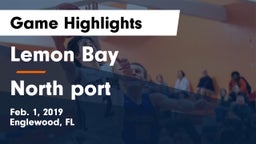 Lemon Bay  vs North port Game Highlights - Feb. 1, 2019