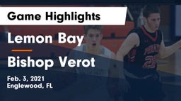Lemon Bay  vs Bishop Verot  Game Highlights - Feb. 3, 2021