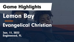 Lemon Bay  vs Evangelical Christian  Game Highlights - Jan. 11, 2022