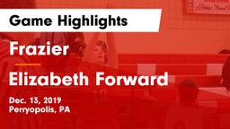 Frazier  vs Elizabeth Forward  Game Highlights - Dec. 13, 2019