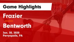 Frazier  vs Bentworth  Game Highlights - Jan. 30, 2020