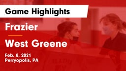 Frazier  vs West Greene  Game Highlights - Feb. 8, 2021