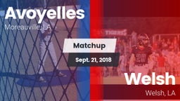 Matchup: Avoyelles vs. Welsh  2018