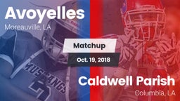 Matchup: Avoyelles vs. Caldwell Parish  2018