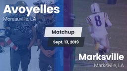 Matchup: Avoyelles vs. Marksville  2019
