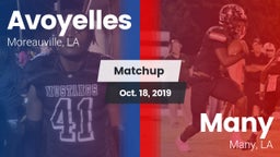 Matchup: Avoyelles vs. Many  2019