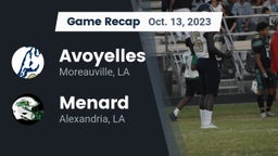 Recap: Avoyelles  vs. Menard  2023