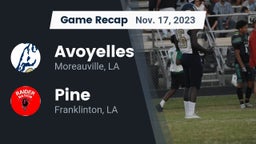 Recap: Avoyelles  vs. Pine  2023