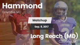 Matchup: Hammond vs. Long Reach  (MD) 2017