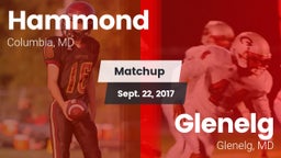 Matchup: Hammond vs. Glenelg  2017