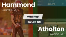 Matchup: Hammond vs. Atholton  2017