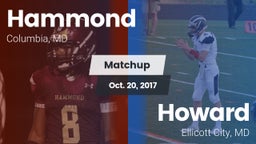 Matchup: Hammond vs. Howard  2017