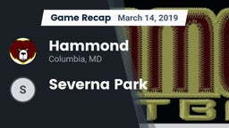 Recap: Hammond vs. Severna Park 2019