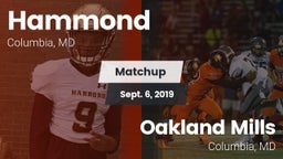 Matchup: Hammond vs. Oakland Mills  2019