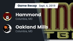 Recap: Hammond vs. Oakland Mills  2019