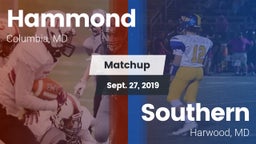 Matchup: Hammond vs. Southern  2019