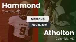 Matchup: Hammond vs. Atholton  2019