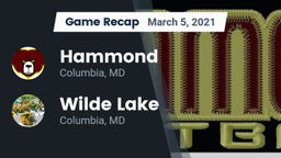Recap: Hammond vs. Wilde Lake  2021