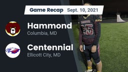 Recap: Hammond vs. Centennial  2021