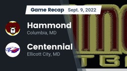 Recap: Hammond vs. Centennial  2022