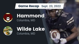 Recap: Hammond vs. Wilde Lake  2022