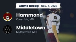Recap: Hammond vs. Middletown  2022