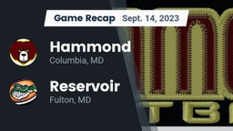Recap: Hammond vs. Reservoir  2023