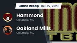 Recap: Hammond vs. Oakland Mills  2023