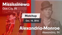 Matchup: Mississinewa vs. Alexandria-Monroe  2016