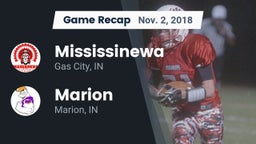 Recap: Mississinewa  vs. Marion  2018