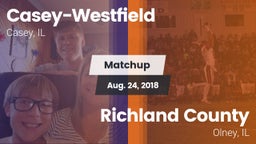 Matchup: Casey-Westfield vs. Richland County  2018