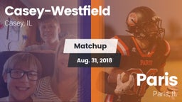Matchup: Casey-Westfield vs. Paris  2018