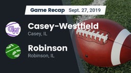 Recap: Casey-Westfield  vs. Robinson  2019